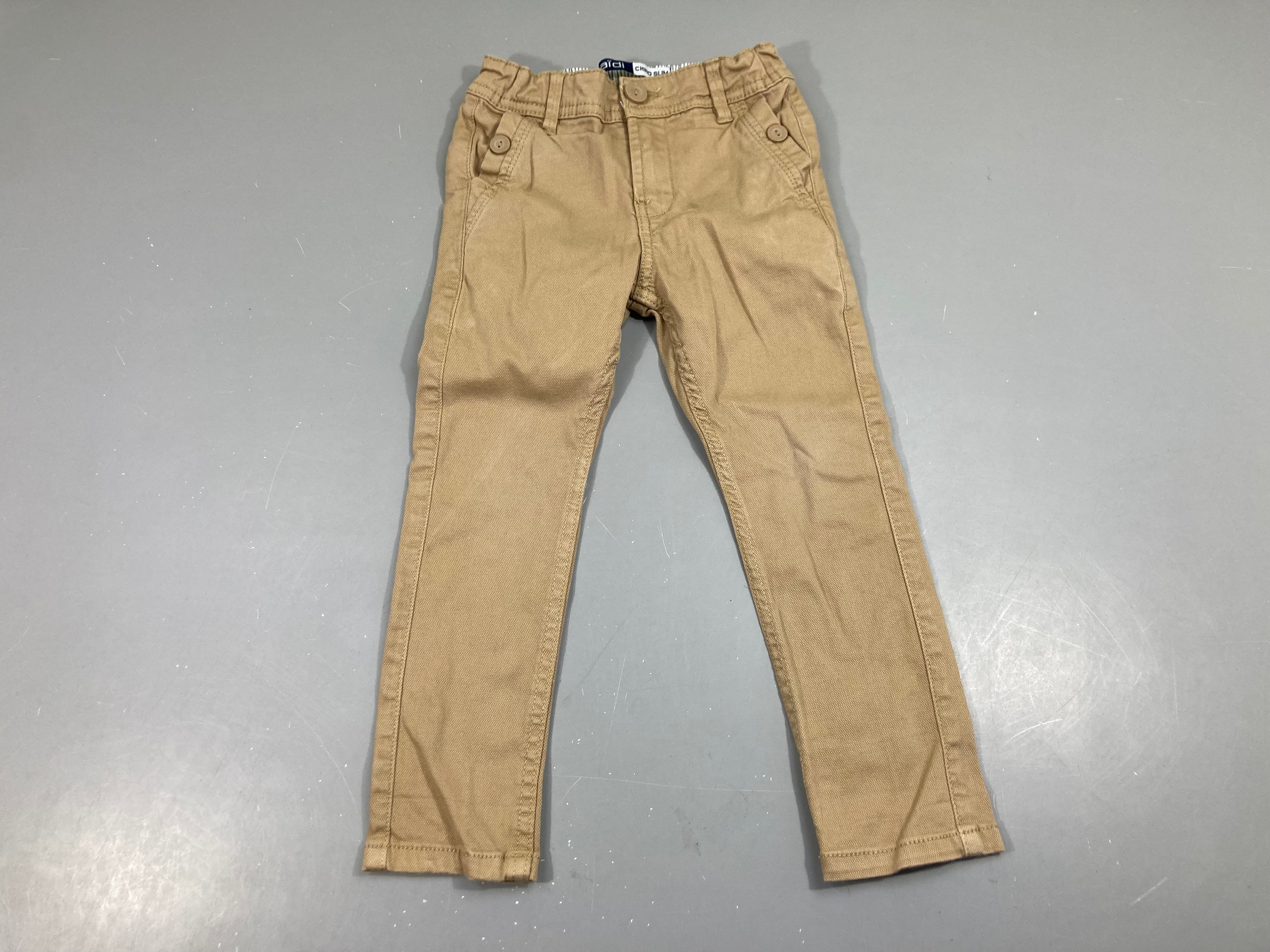 Pantalon beige Chino Slim