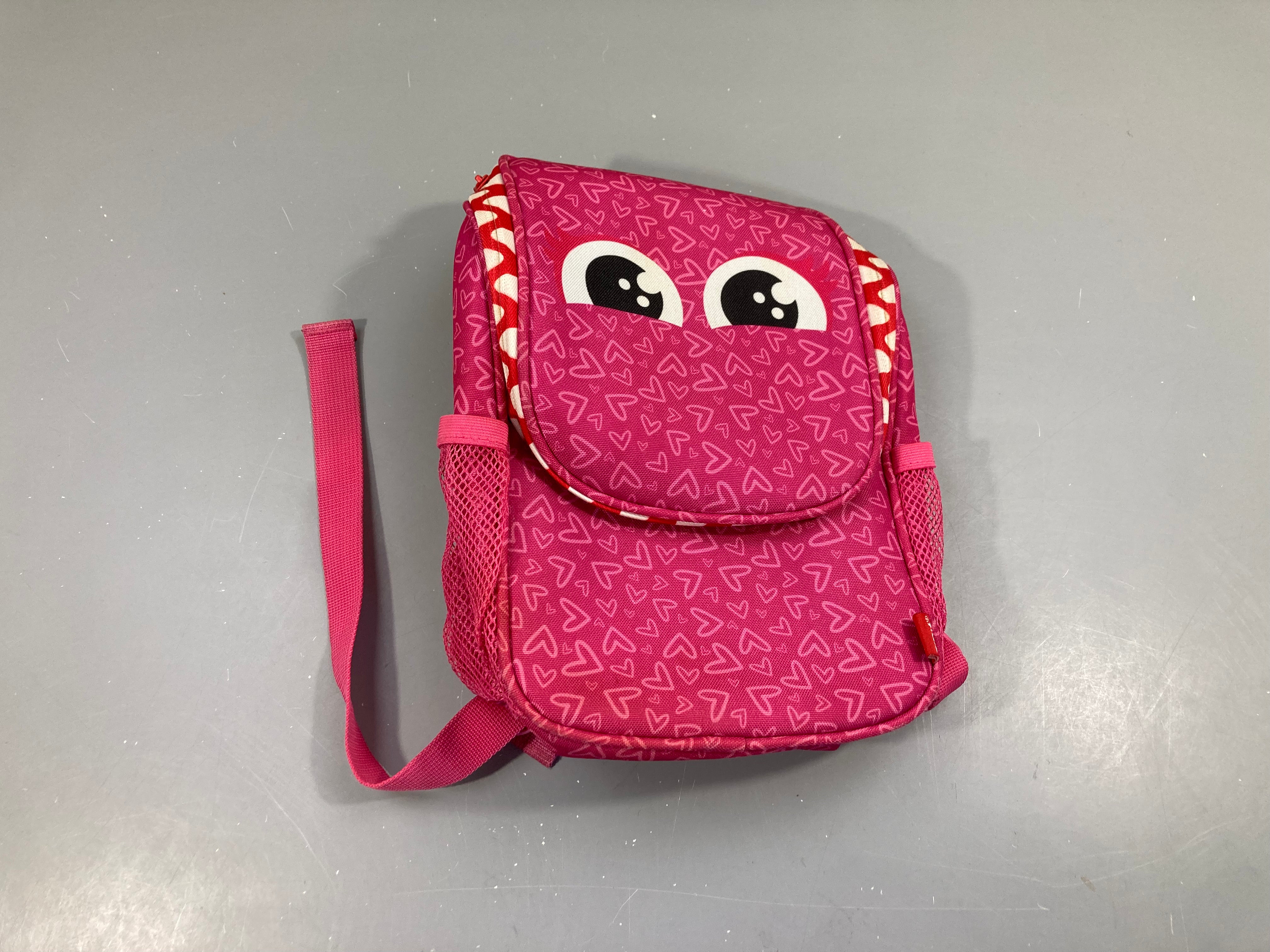 Sac maternelle rose MONSTER Zipit