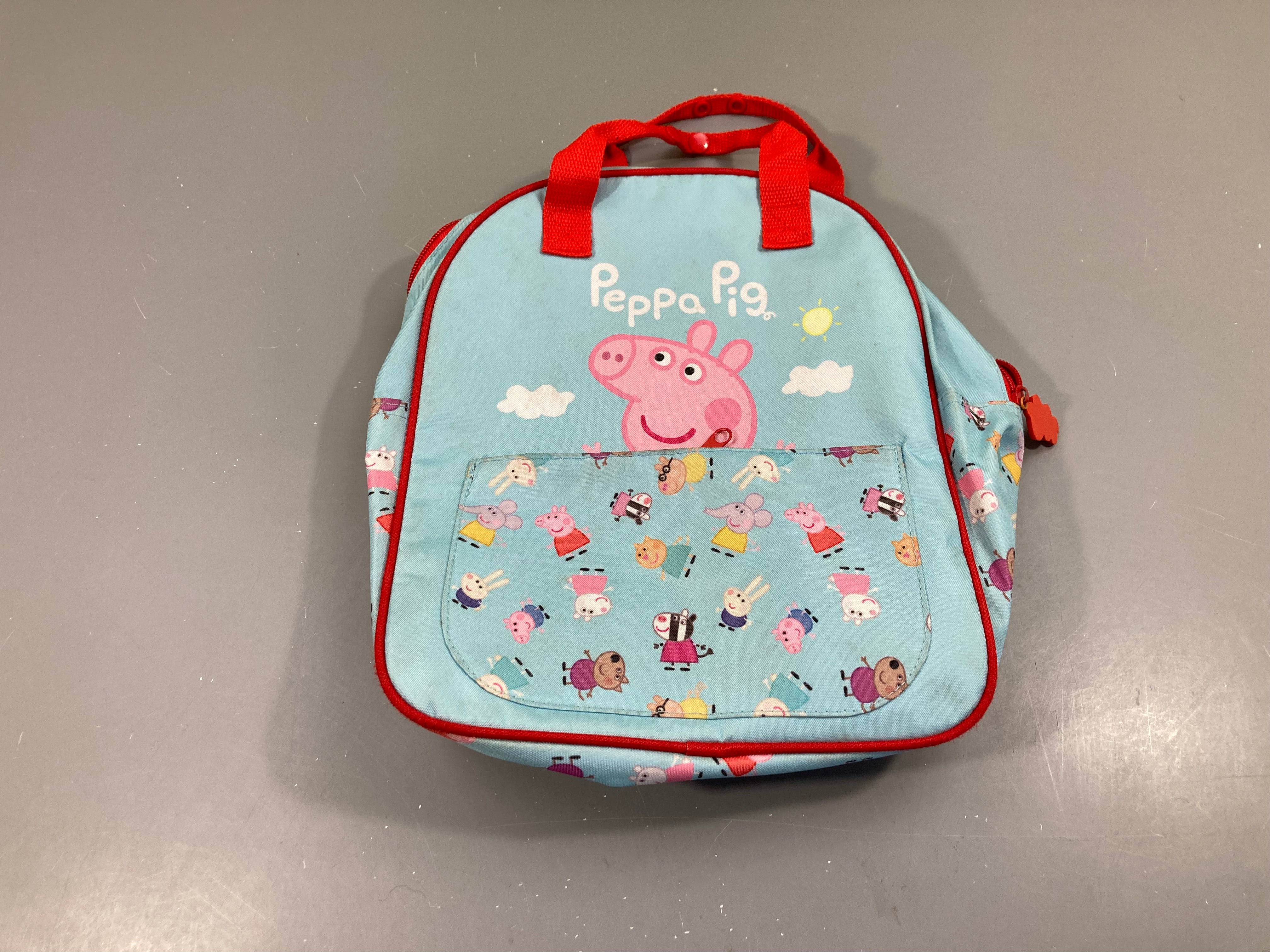 Sac maternelle Peppa Pig Auréolé bas-A rafraichir