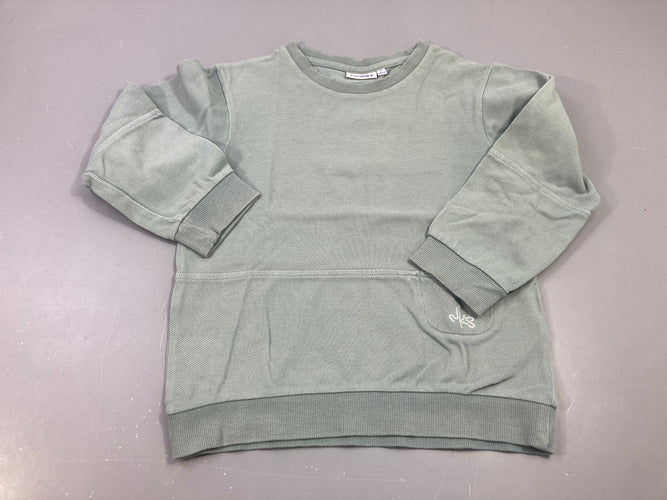 T-shirt m.l vert d'eau, moins cher chez Petit Kiwi