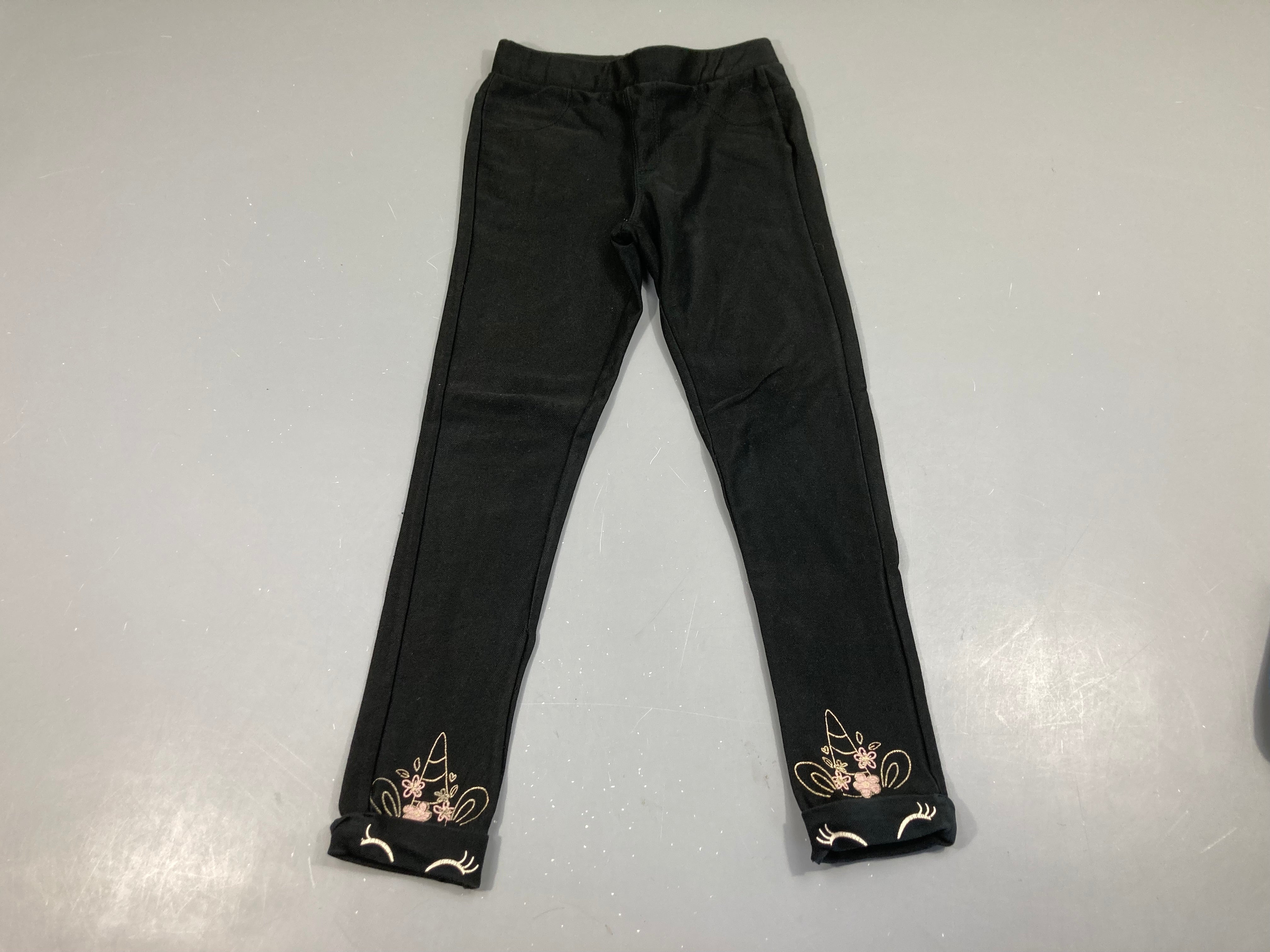 Tregging noir chapeau souris bas