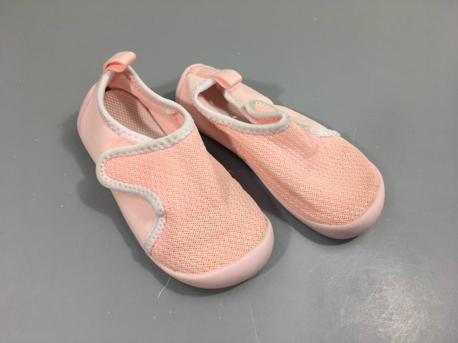 Chaussures d'eau rose pâle Taille estimée, moins cher chez Petit Kiwi