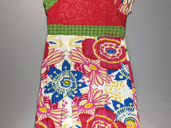 Robe jersey multicolore