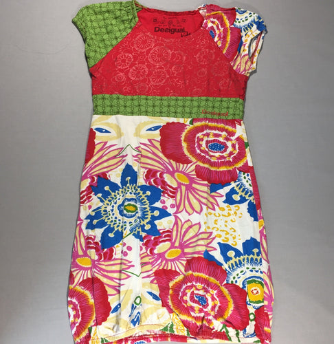 Robe jersey multicolore, moins cher chez Petit Kiwi