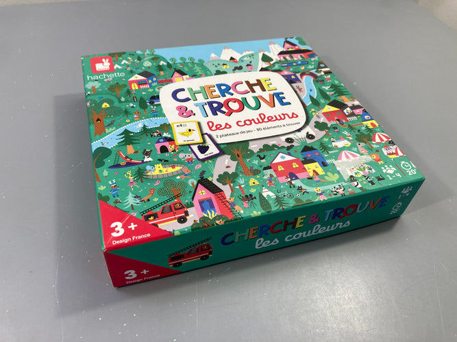 Cherche et trouve les couleurs, +3a, moins cher chez Petit Kiwi