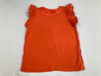 T-shirt m.c orange froufrous