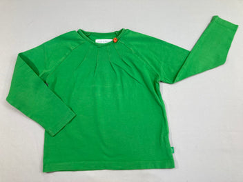 T-shirt m.l vert papillon crochet
