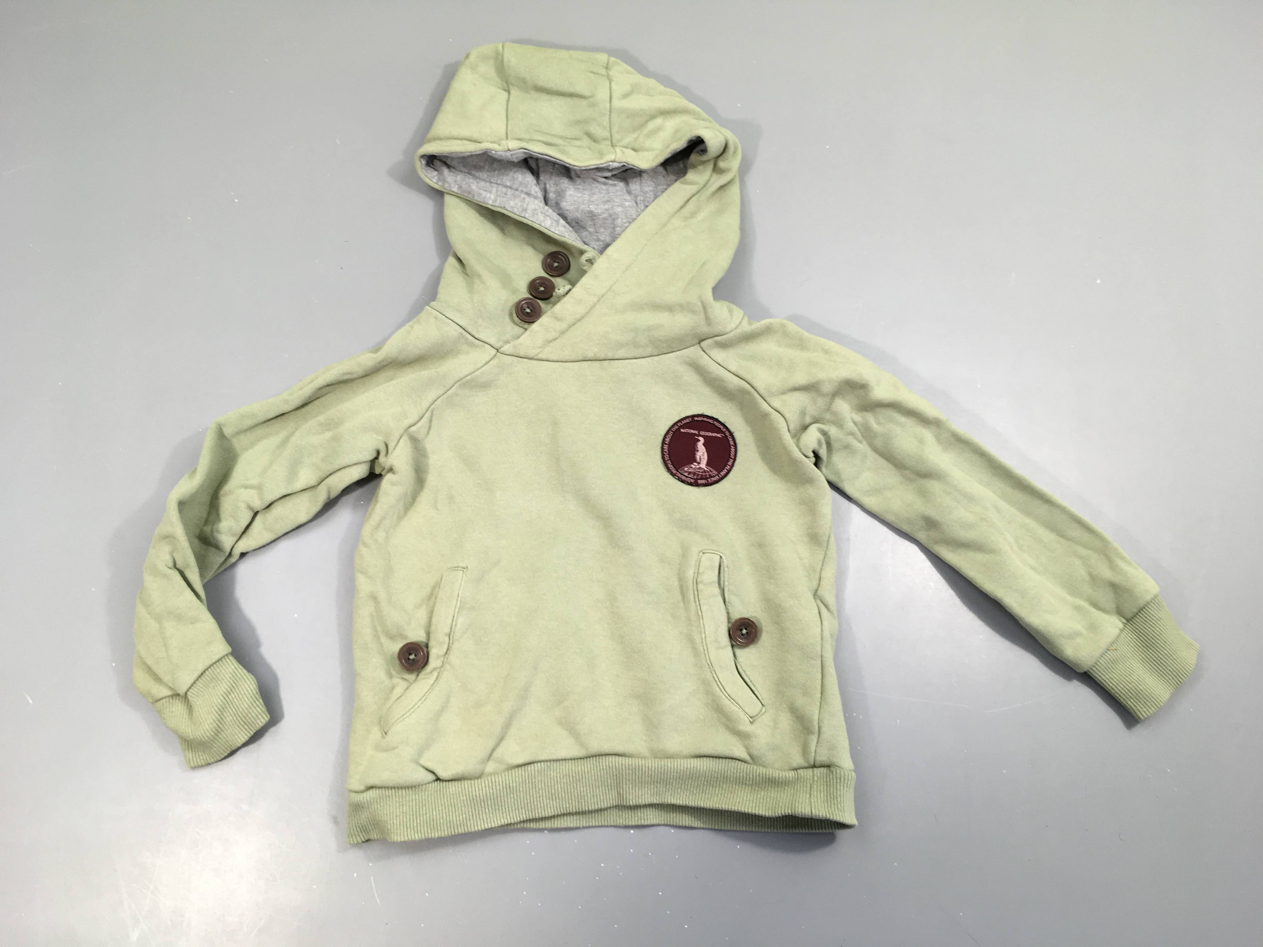 Sweat kaki à capuche national geographic