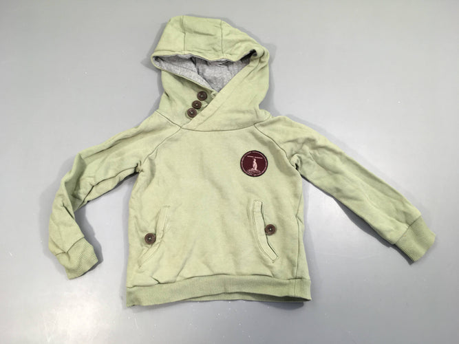 Sweat kaki à capuche national geographic, moins cher chez Petit Kiwi