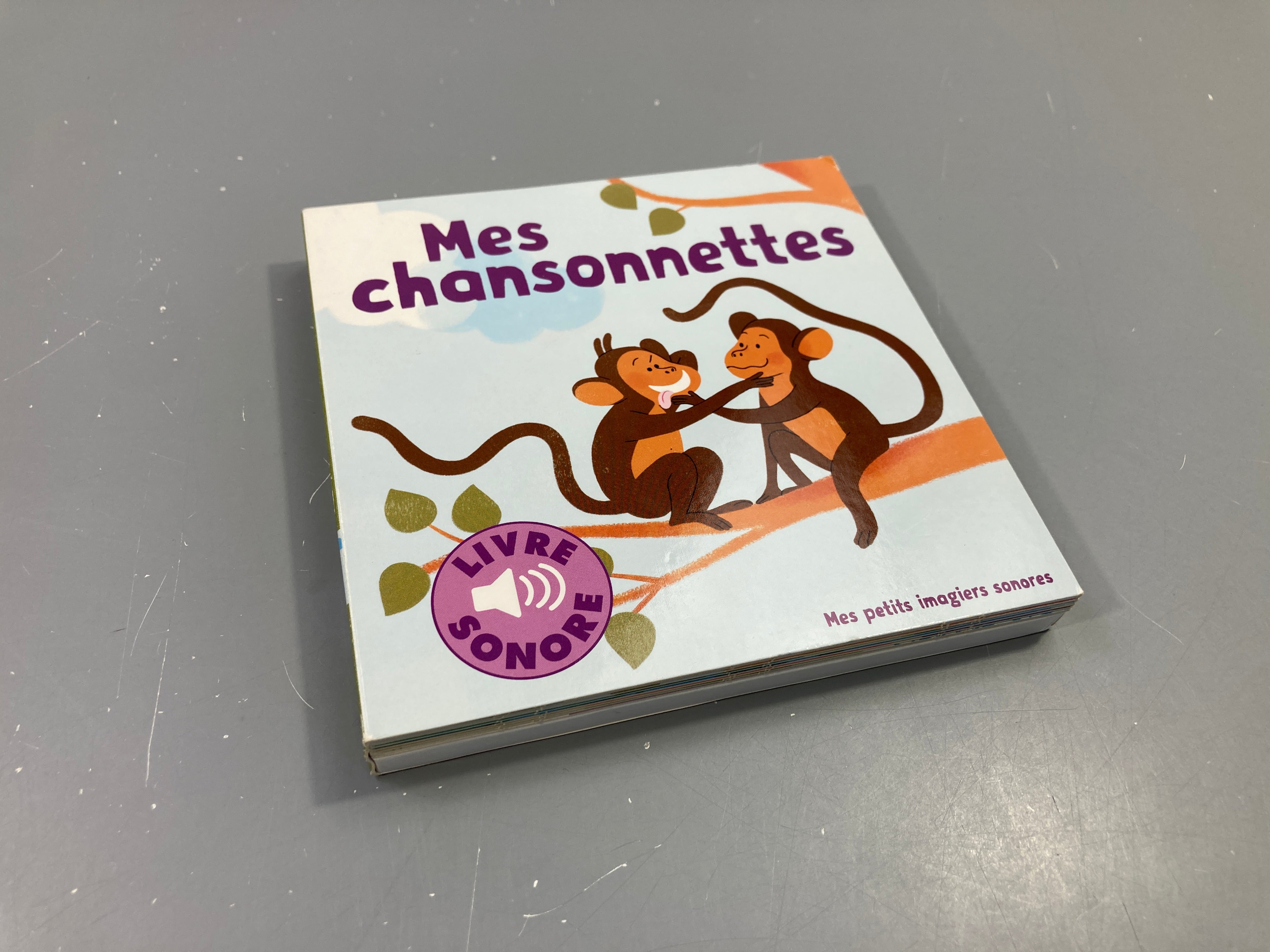 Livre sonore, mes chansonnettes, +1a