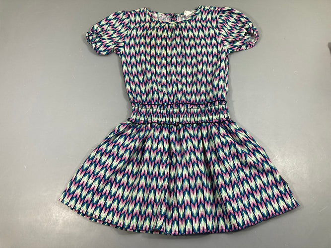 Robe m.c fluide effet couleur vert rose s.moks taille B.Nosy, moins cher chez Petit Kiwi