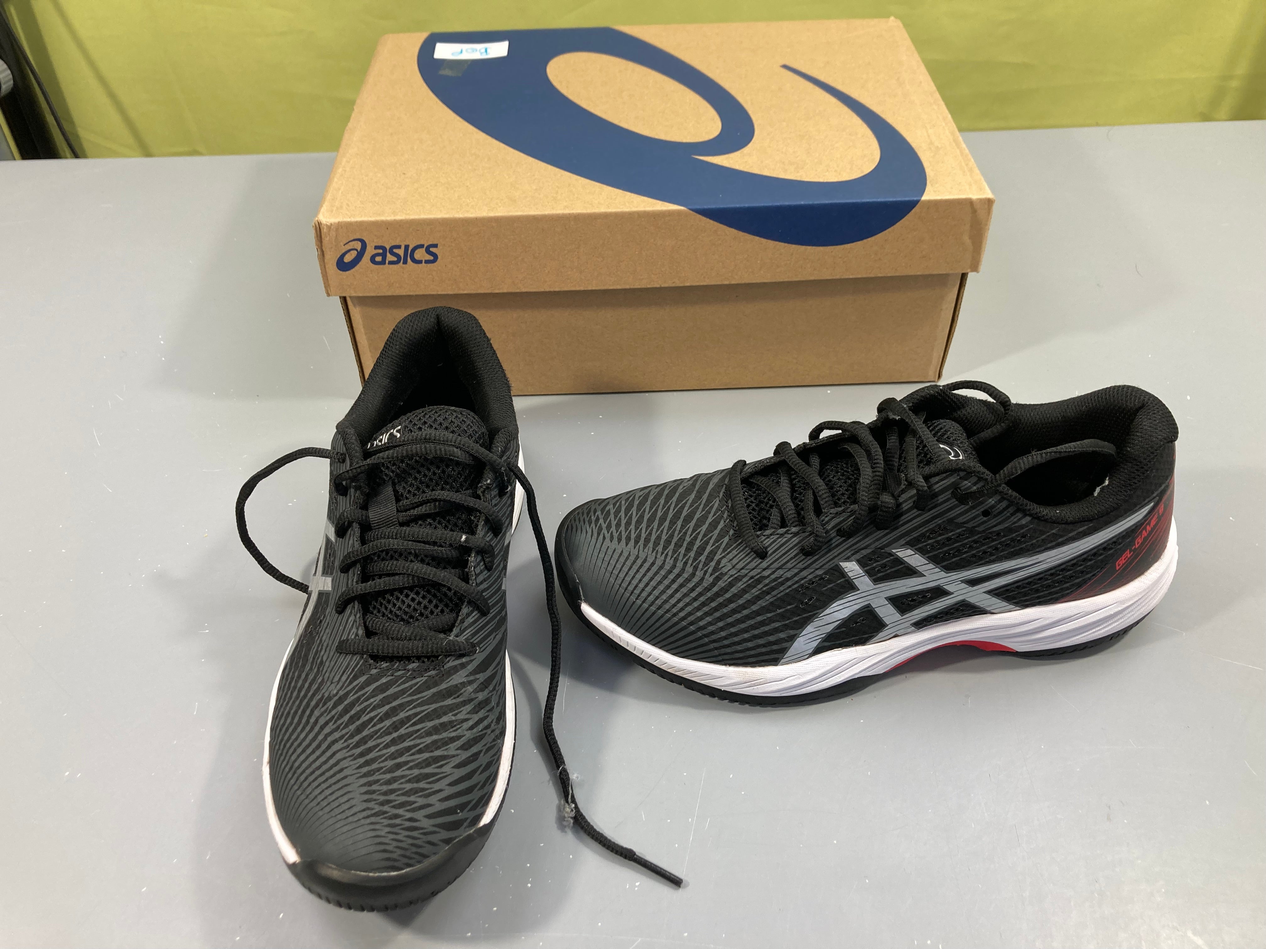 Baskets Asics Gel-Game 9 noires-rouges