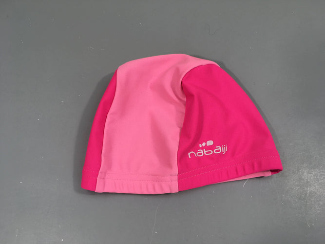 Bonnet de natation rose nabaji, moins cher chez Petit Kiwi
