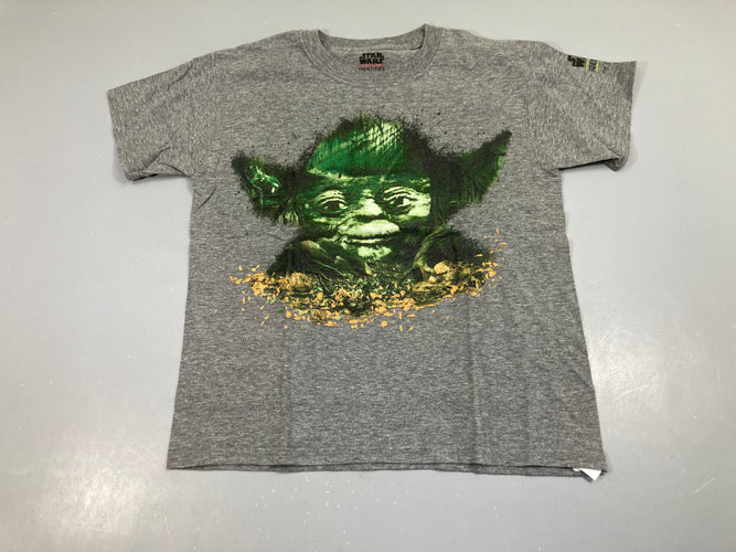 T-shirt m.c gris chiné Star Wars-légèrement bouloché, moins cher chez Petit Kiwi