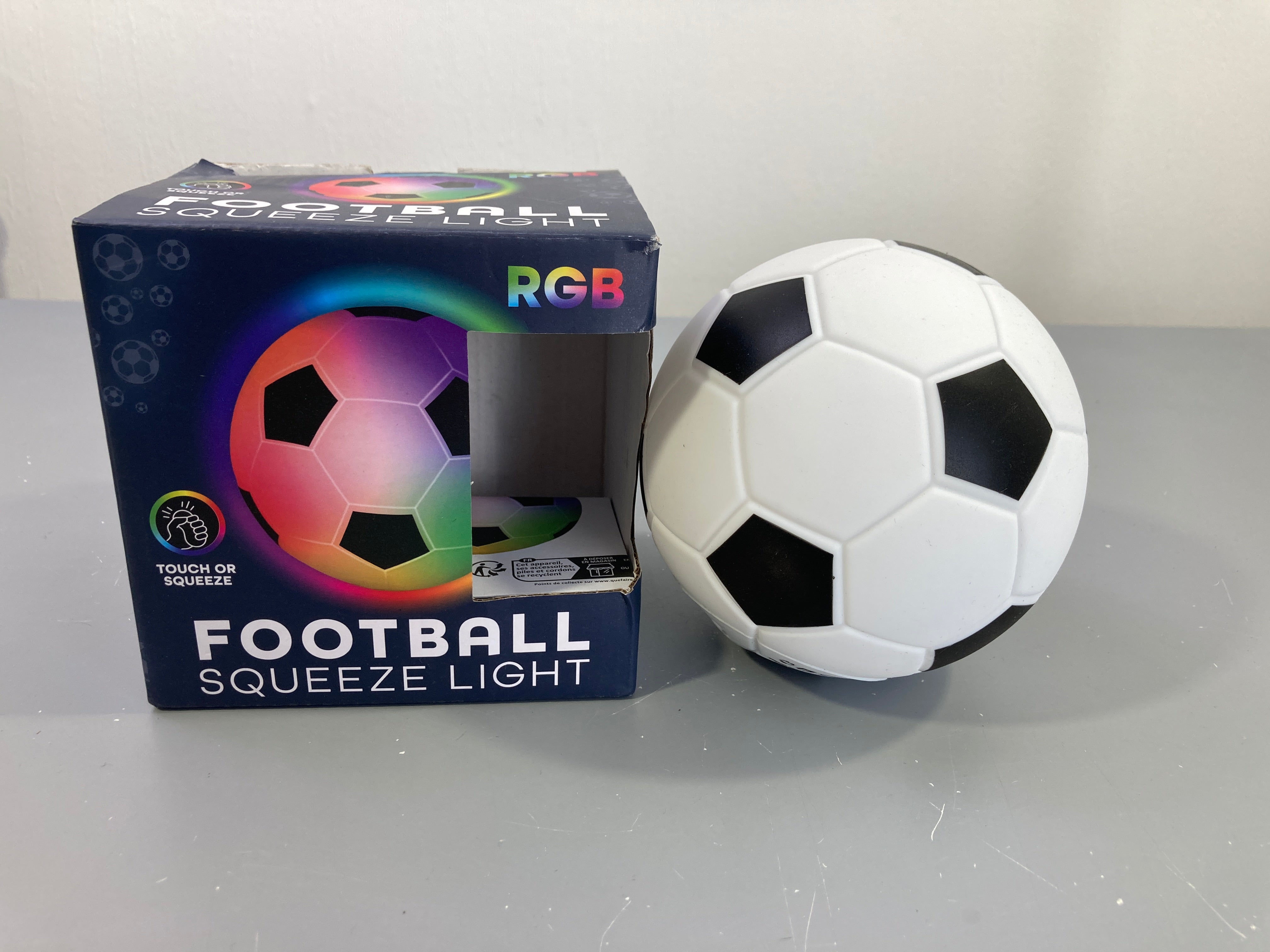 Action-Lampe ballon de football-Change de couleur au toucher