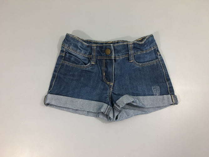 Short en jean à revers, moins cher chez Petit Kiwi