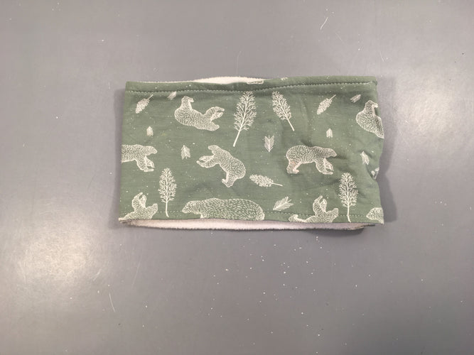 Tour de cou vert clair ours, moins cher chez Petit Kiwi