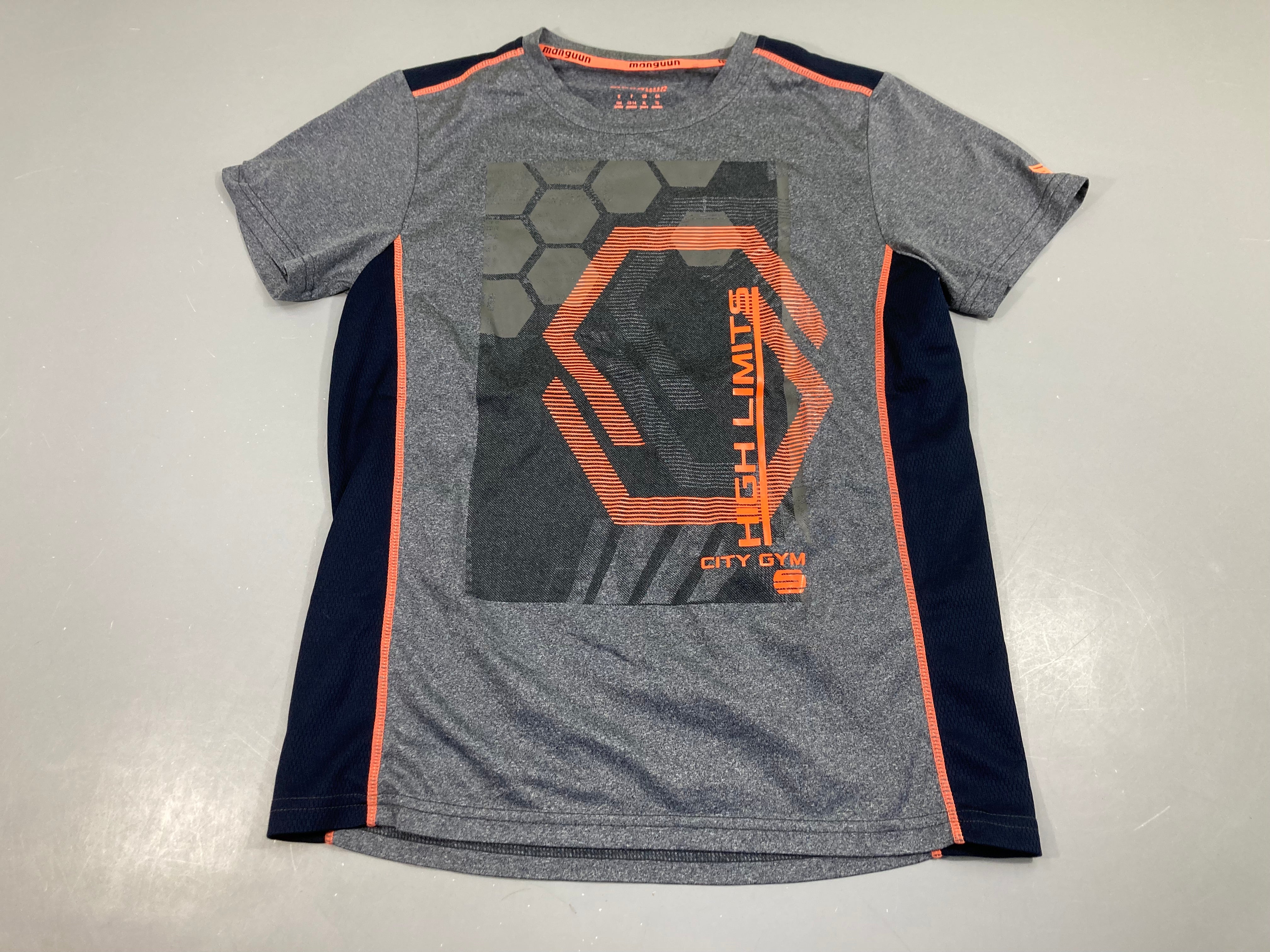 T-shirt m.c de sport gris Manguun