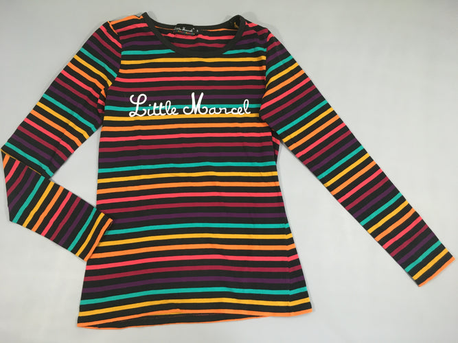 T-shirt m.l rayé mutlicolore little marcel, taille S, moins cher chez Petit Kiwi
