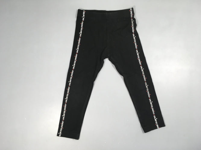 Legging noir unlimited energy, moins cher chez Petit Kiwi