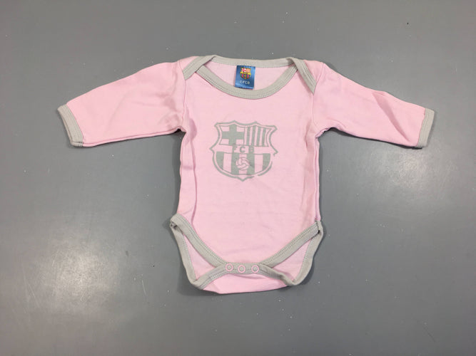 Body m.l rose FCB, moins cher chez Petit Kiwi