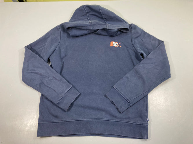 Sweat à capuche bleu foncé  Ready for change, moins cher chez Petit Kiwi