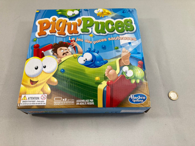 Complet Piqu'Puces, le jeu de puces sauteuses, 4+, moins cher chez Petit Kiwi