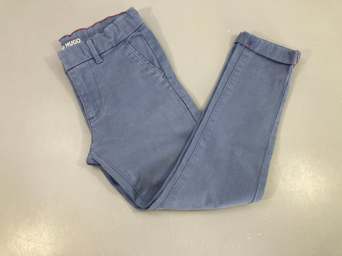 Pantalon bleu à revers Chino Regular, moins cher chez Petit Kiwi