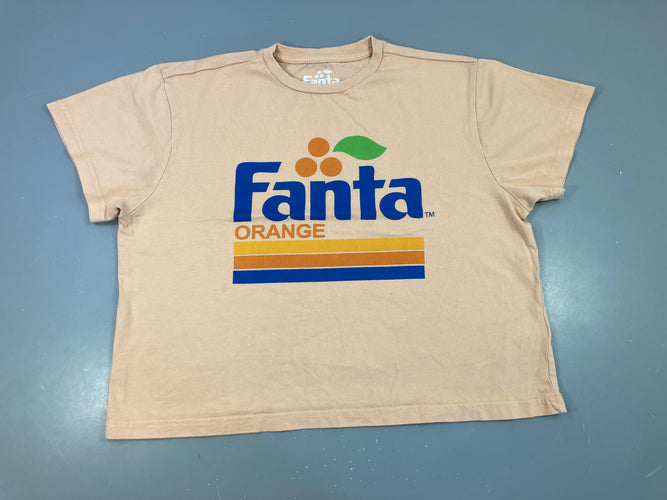 T-shirt m.c saumon clair Fanta, moins cher chez Petit Kiwi