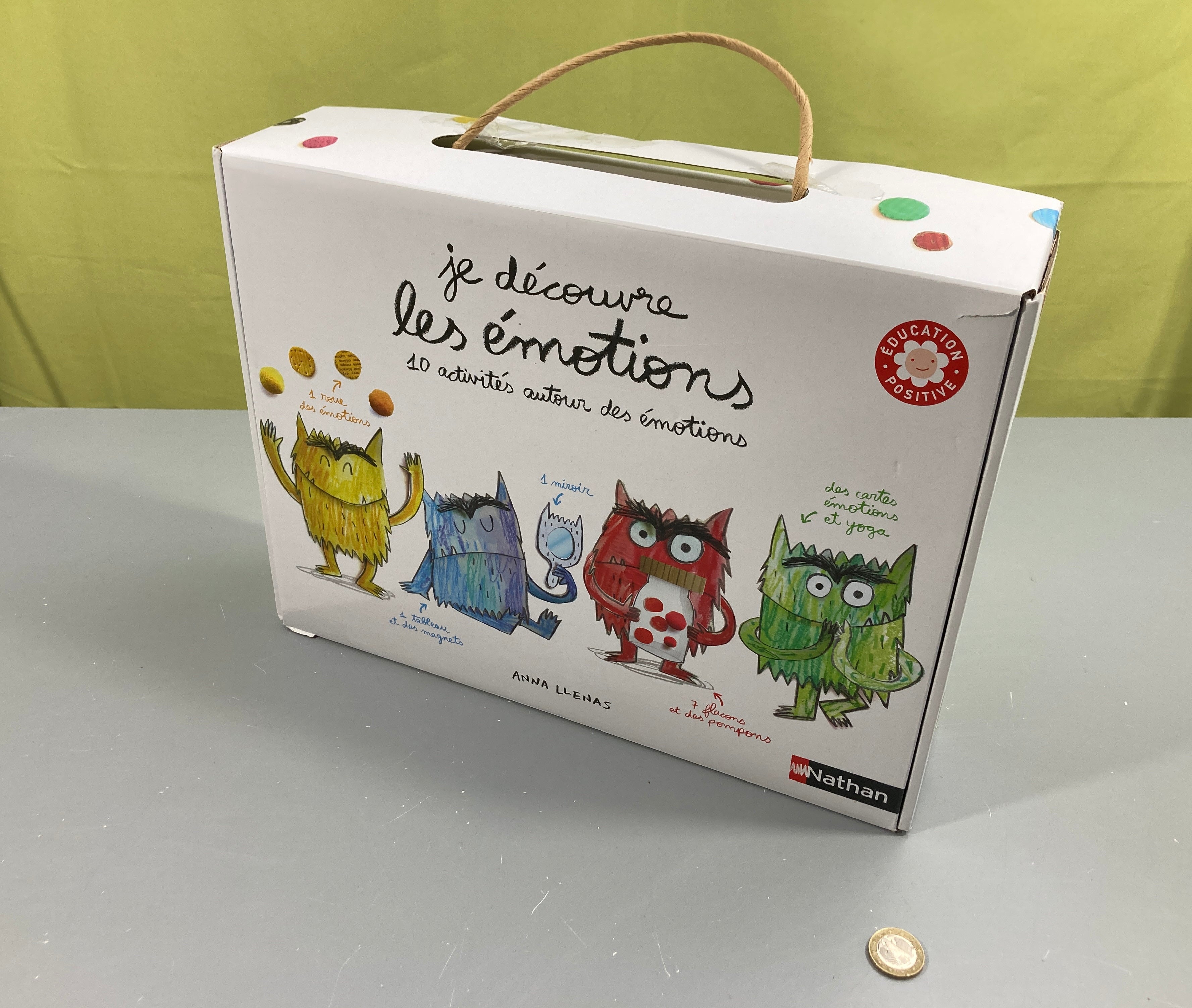 Je découvre les émotions -10 activités autour des émotions 3-7 ans - Complet 2 cartes cornées