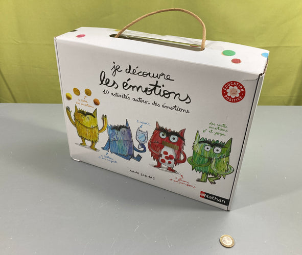 Je découvre les émotions -10 activités autour des émotions 3-7 ans - Complet 2 cartes cornées, moins cher chez Petit Kiwi