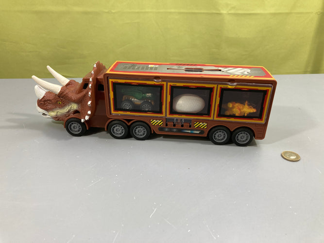 Camion de transport Dinosaures, moins cher chez Petit Kiwi