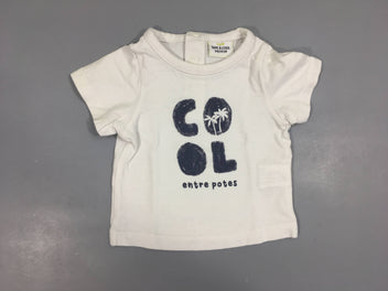 T-shirt m.c blanc Cool