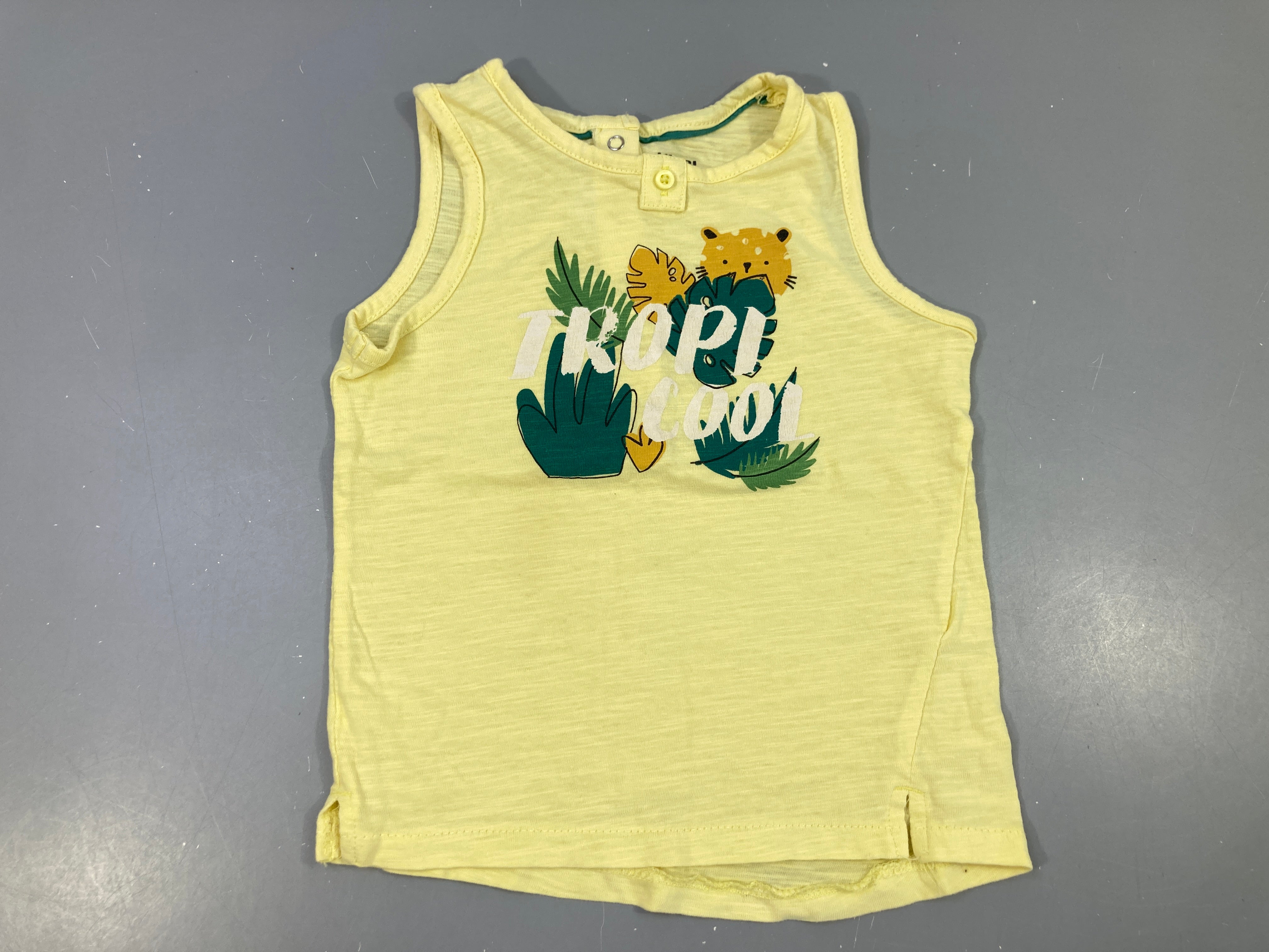 T-shirt s.m jaune Tropicool