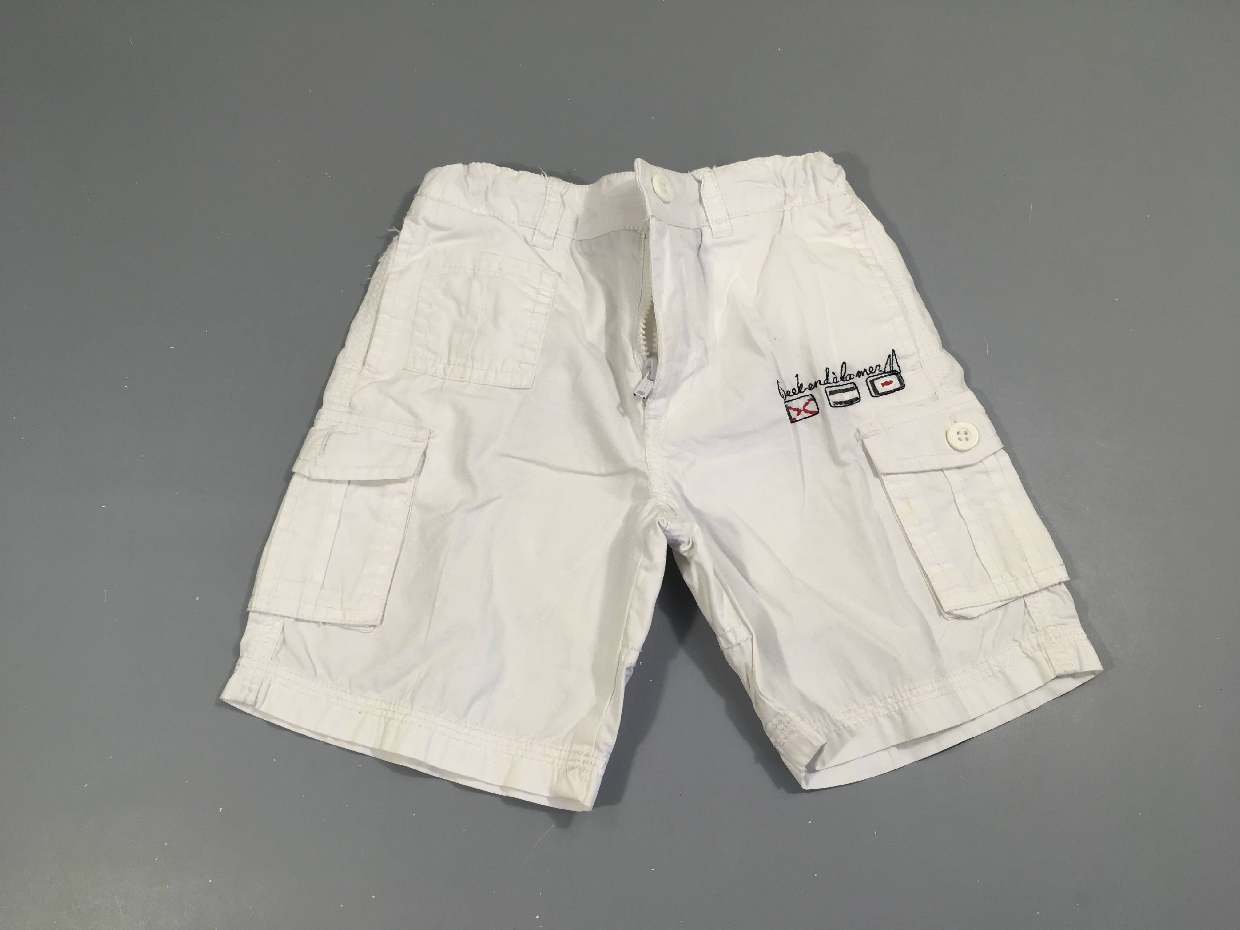 Bermuda cargo blanc week-end à la mer