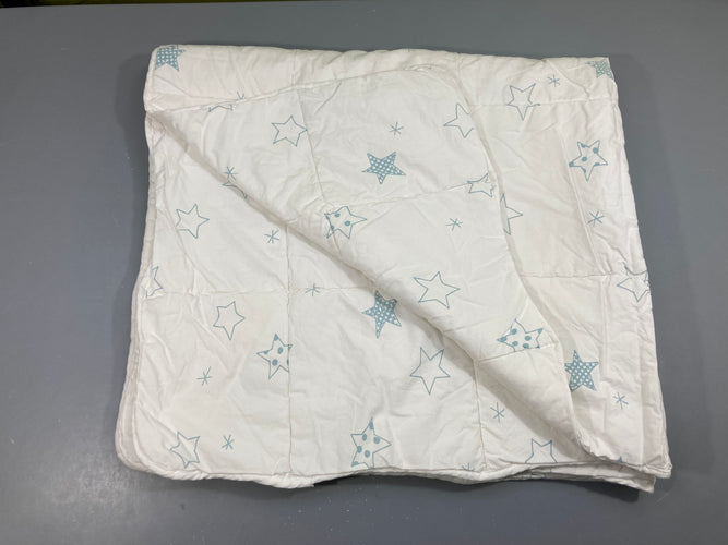 Couette/fond de parc blanc étoiles 110cm/120cm, moins cher chez Petit Kiwi