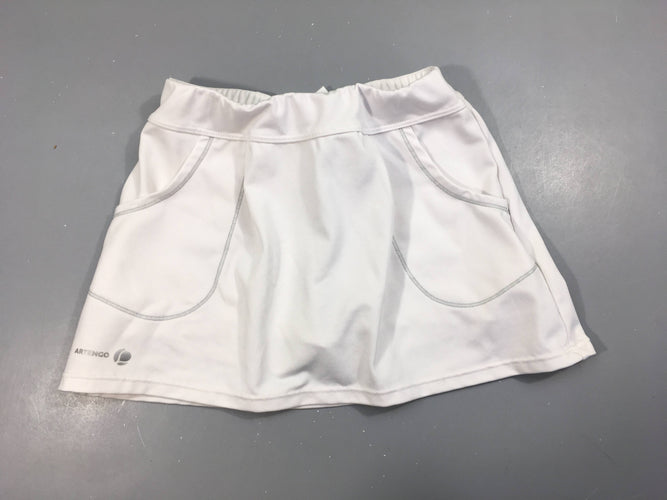 Jupe-short blanche Artengo, moins cher chez Petit Kiwi