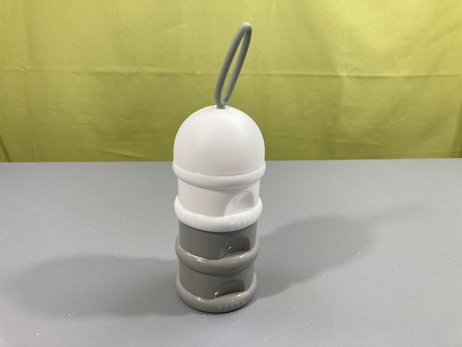 Doseur de lait en poudre blanc/gris, moins cher chez Petit Kiwi