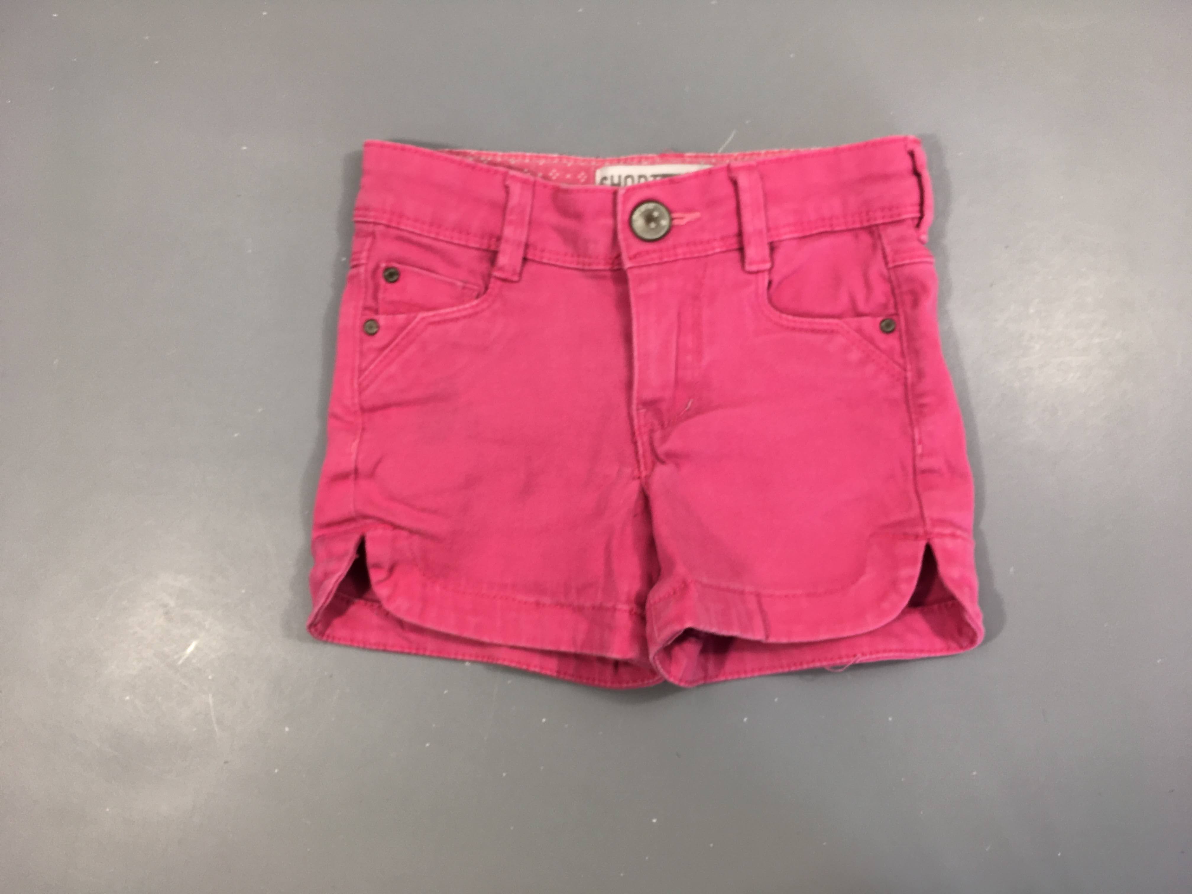 Short rose vig noeuds poche