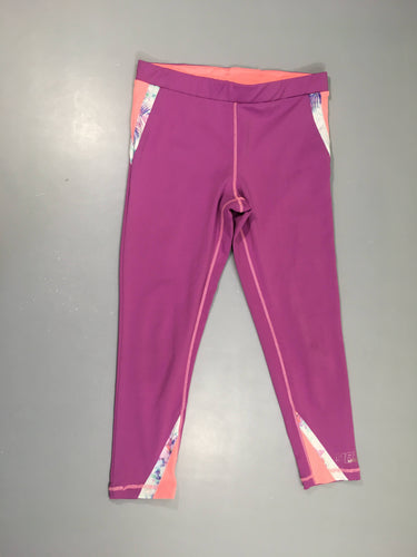 Legging de sport mauve, moins cher chez Petit Kiwi