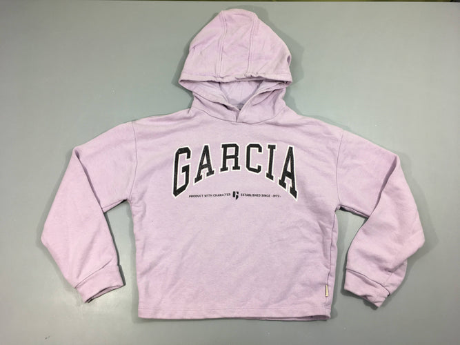 Sweat à capuche parme Garcia, moins cher chez Petit Kiwi