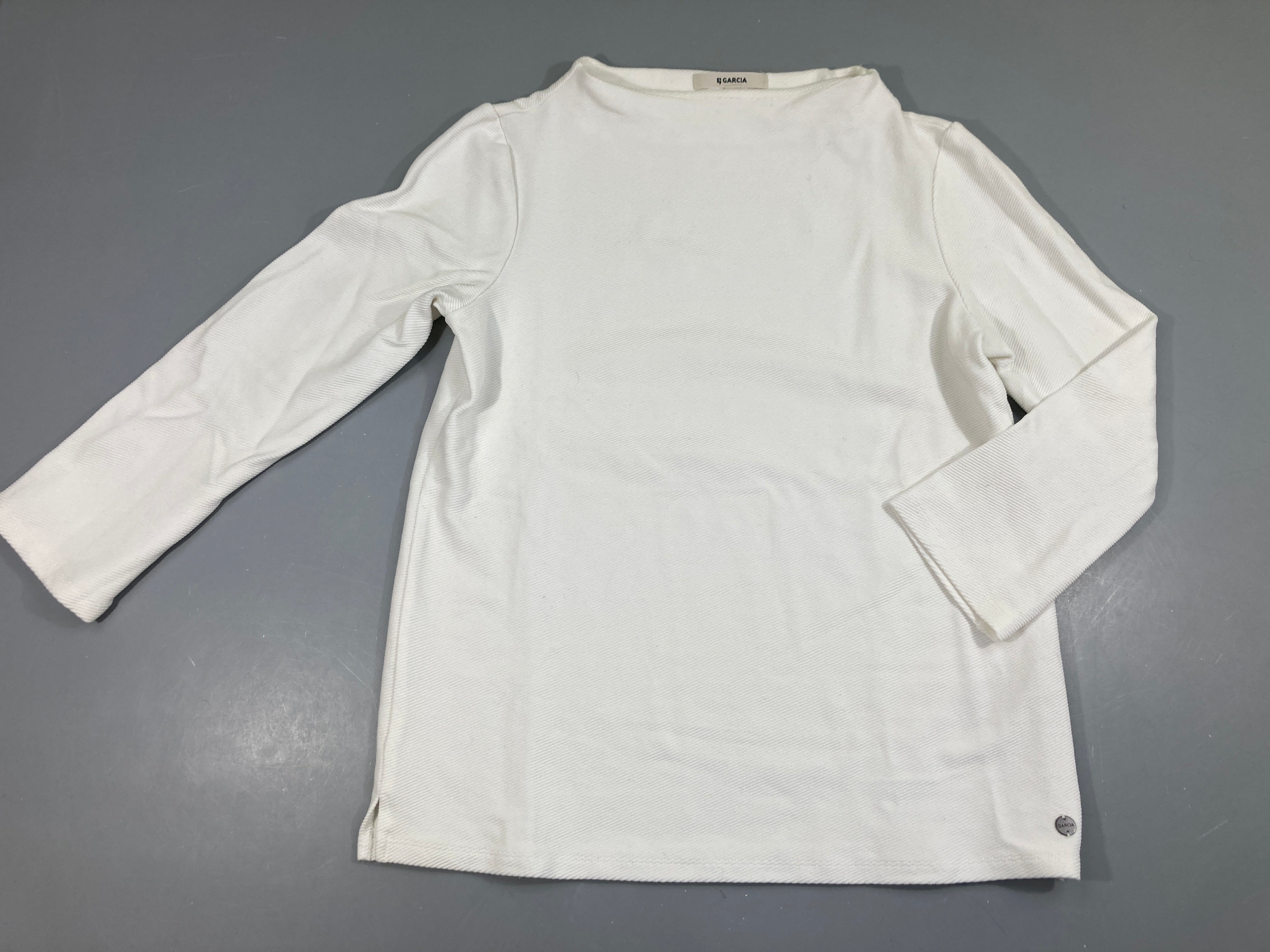 Pull texturé blanc