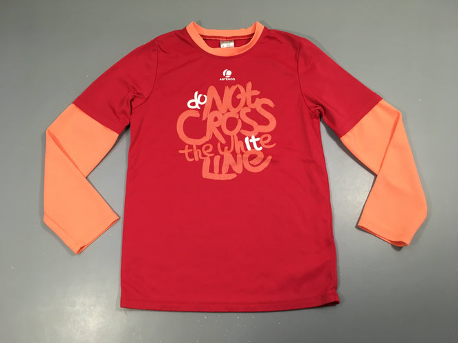 T-shirt m.l rose/orange Artengo, moins cher chez Petit Kiwi