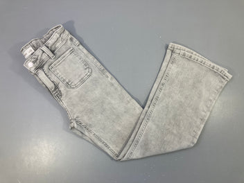 Pantalon denim gris clair poches avant