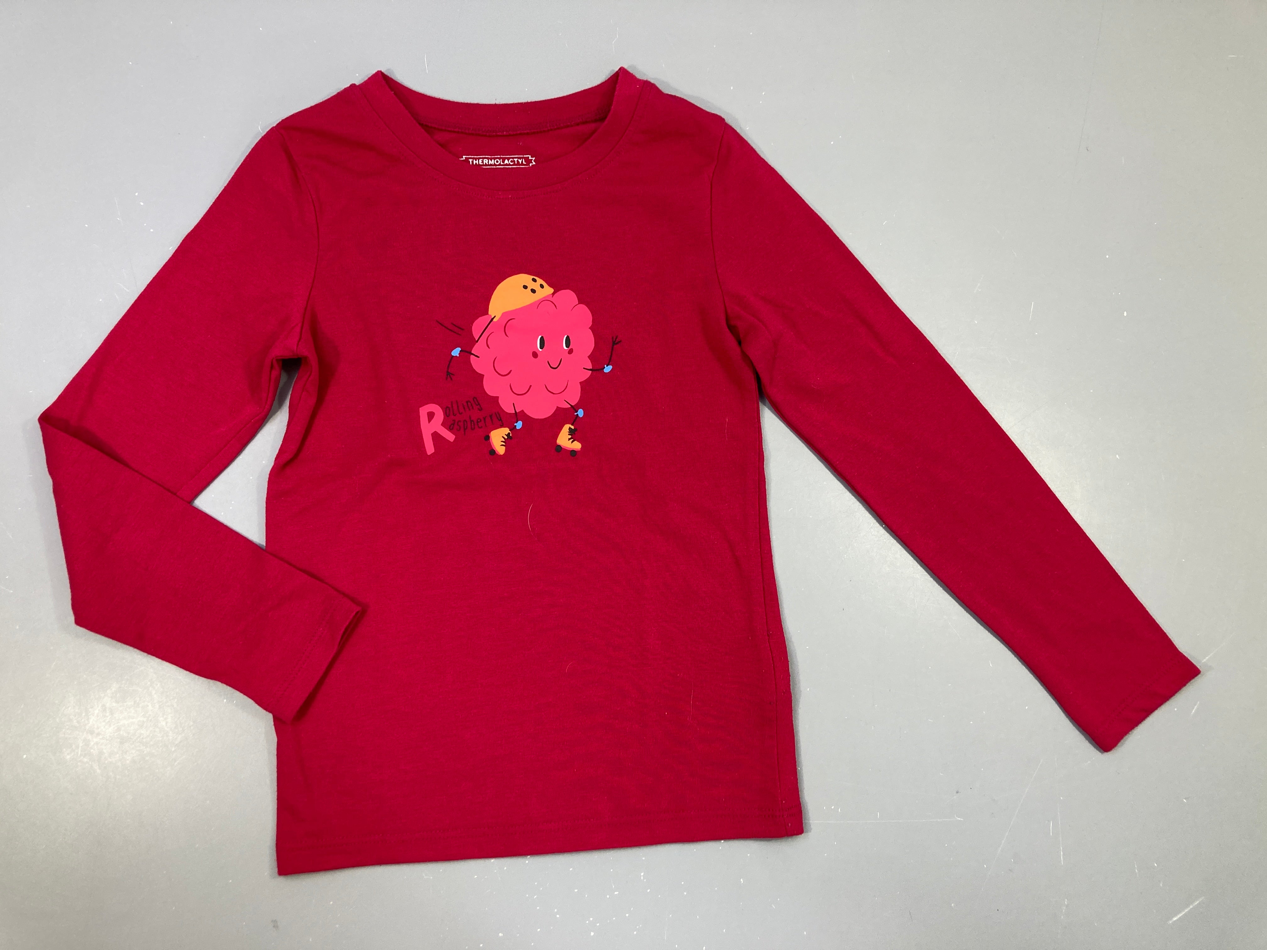 Chemisette m.l rose vif framboise thermolactyl