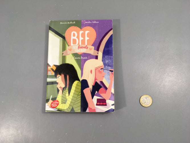 BFF,coeurs brisés, 8, moins cher chez Petit Kiwi