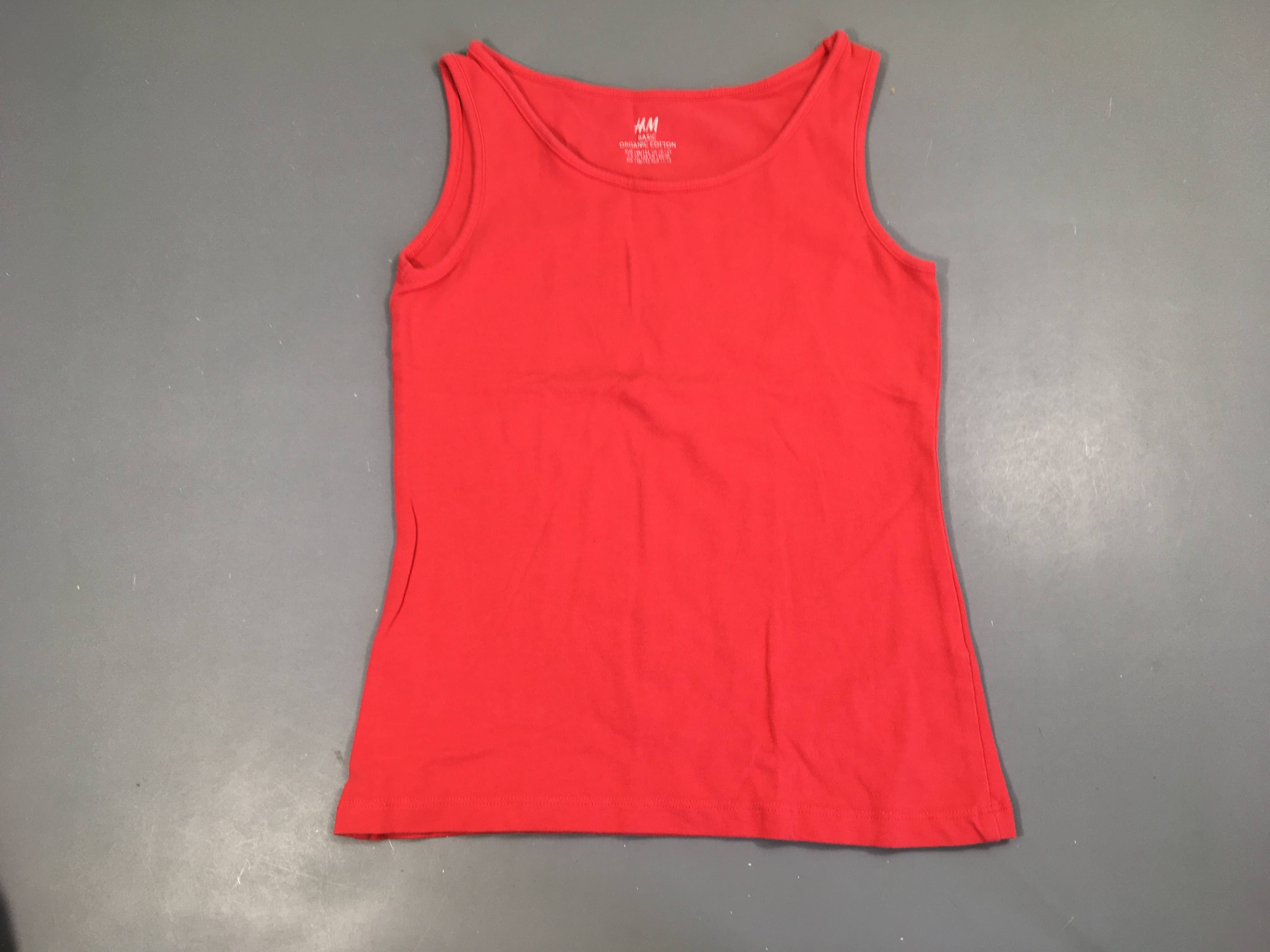 Débardeur rose basic orgnic coton