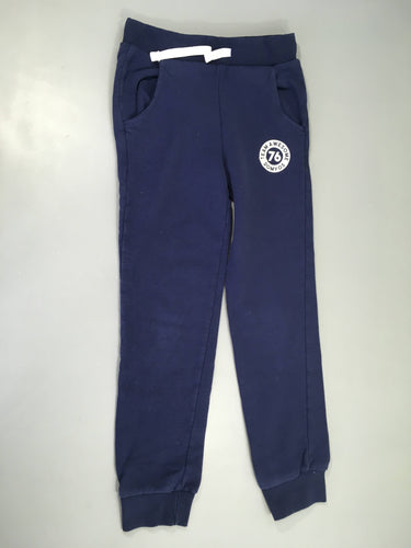 Pantalon de training bleu foncé Domyos Bouloché, moins cher chez Petit Kiwi