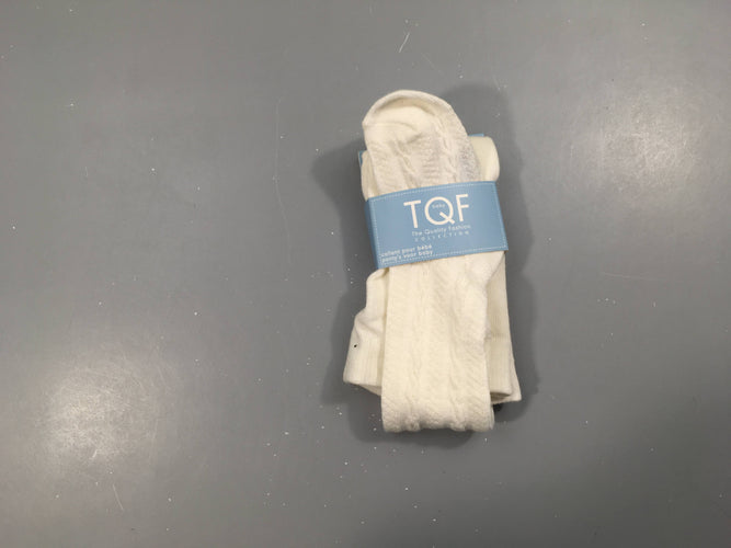 Neuf-Bas collants blanc cassé, moins cher chez Petit Kiwi