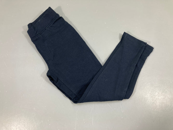 Tregging bleu marine, moins cher chez Petit Kiwi